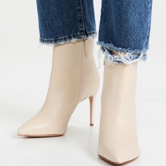 Schutz Betsey Leather Boots - Picture 1 of 9